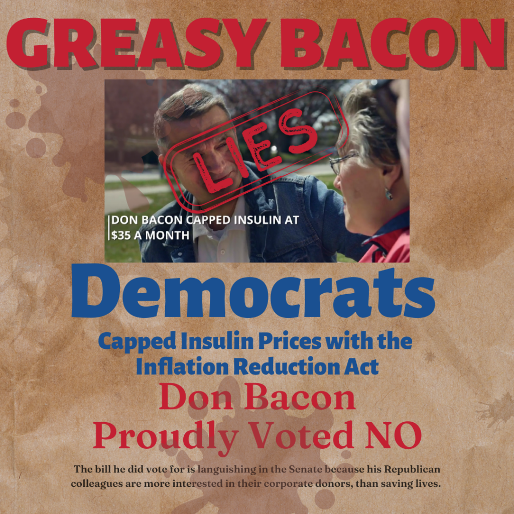 SHOT/CHASER: lies to new campaign ad – Nebraska Democratic