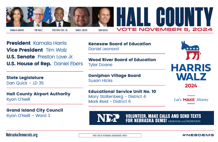 Voter Guide - Hall